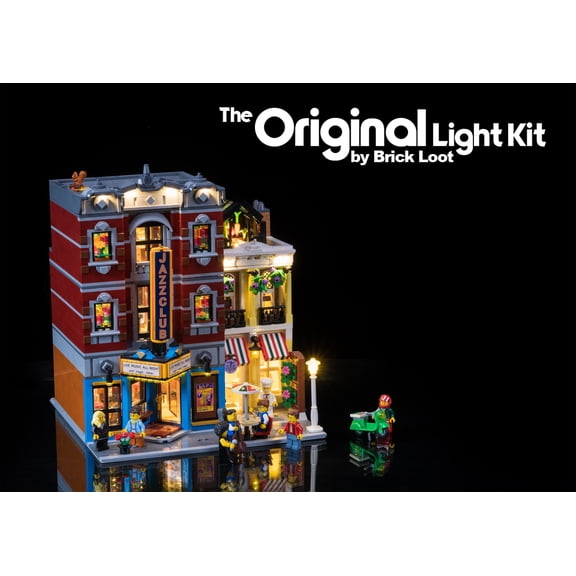 Brick Loot LED Lighting Kit for LEGO Creator Jazz Club 10312 - LEGO Set NOT Included