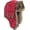 Red1, variant on Winter Trapper Hat Unisex Russian Ushanka Trooper Aviator Hats for Women Men Snow Eskimo Hat with Ear Flaps for Cold Weather