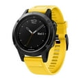 thumbnail image 2 of Quick Release Black Silicone Watch Strap With 22MM Buckle Stylish Fit For, 2 of 4