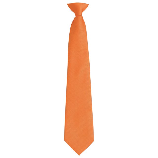 Premier Cravate à Pince Unie pour Adulte, Couleurs, Mode