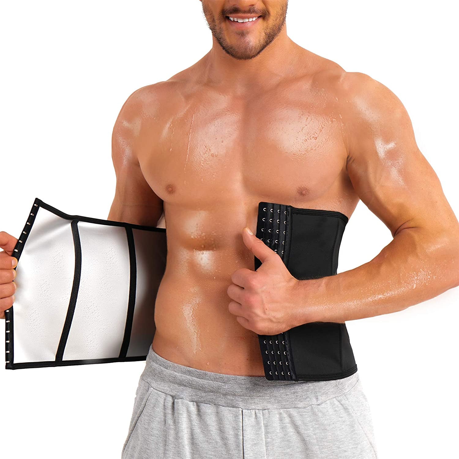 Fajas Reductoras Waist Trainer Yoga Sweating Body Shaper Tummy Sport Gridle Belt 