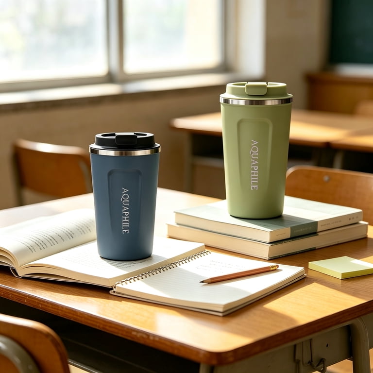 Aquaphile 17 oz Stainless Steel Insulated Travel Mug photo 6