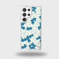 thumbnail image 1 of Samsung Galaxy S24 Ultra Clear Case - Blue Dandelion Design, 1 of 5