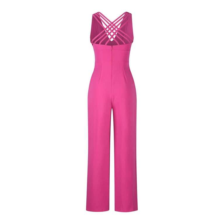 Pure Color Casual Slim Jumpsuit Pure Color Casual Slim Jumpsuit