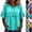 #03 Cyan, variant on Womens Linen Tops Summer Casual Short Sleeve V Neck Shirts Fringe Retro Cotton Linen Blouses Raw Hem Beach Clothes,XL,Purple