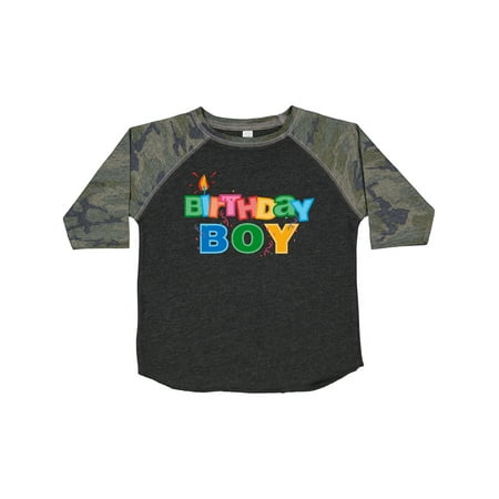 

Inktastic Birthday Boy Letters Gift Toddler Boy Girl T-Shirt