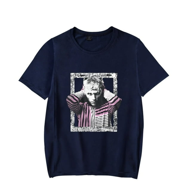 Chandail Machine Gun Kelly Cosplay Vêtements MGK Hauts T-Shirts Hommes Femmes Col Rond Chandail