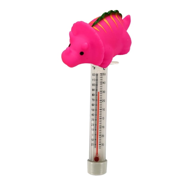jinwen Floating Pool Thermometer Water Temperature Easy Accurate Reading Sturdy Hot Tub Red