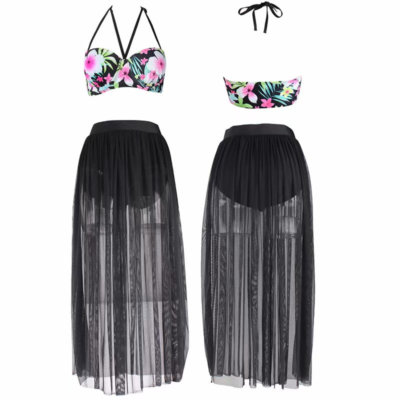 walmart plus size swim tops