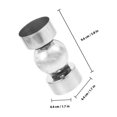 thumbnail image 4 of HINTRMENT 2Pcs Handrail End Caps for Replacement Silver for Staircase, 4 of 6