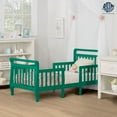Dream On Me Emma 3 in 1 Convertible Toddler Bed, Emerald