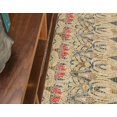thumbnail image 4 of Unique Loom Edinburgh Collection Classic Oriental Traditional French Country Inspired Border Design Area Rug, 6 x 9 ft, Blue/Beige, 4 of 5