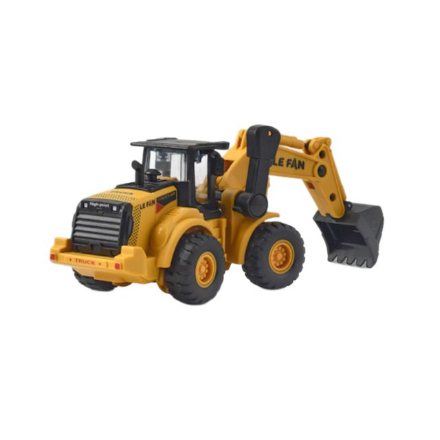 Miniexcavadora inercial de juguete para niños con función de excavación de arena