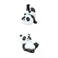 thumbnail image 1 of 2x Resina Panda Estatua Escultura Ornamento 7cmx6.5cmx6cm 8cmx4.5cmx4cm, 1 of 9