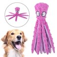 thumbnail image 3 of Peluche de peluche 2 en 1, sin relleno, juguetes para perros para perros púrpura Sunnimix juguetes interactivos de peluche de felpa, 3 of 6