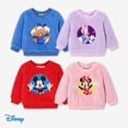 thumbnail image 7 of Disney Mickey Kids Girls Fleece Sweatshirts Daisy Embroidered Graphic Ugly Sweatshirts Sizes 2-6, 7 of 7