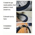 thumbnail image 7 of Yesbay 2 Roll Puncture-proof MTB Mountain Bike Bicycle Tire Lining Inner Protection Pad-700C, 7 of 7