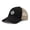 Black Tan, variant on Richardson Soft Mesh Cap Hat Embroidered Emergency Management Agency Embroidery Trucker Hats for Men & Women Cotton Brown Khaki Design Only