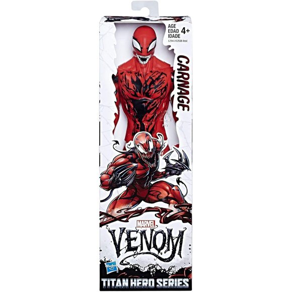 Carnage Jouet - Figurine Carnage - Figurine d'Action Venom - Venom Titan Hero Series