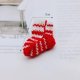thumbnail image 1 of 10p Mini Knitting Scarf Socks Doll Scarf Brooch Sweater Pins Badge Collar Clothes Doll Accessories DIY Craft Christmas Ornaments, 1 of 4