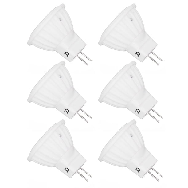 Bombilla LED Con Atenuación De Brillo, Foco De Ahorro De Energía De 360 lm, área De Iluminación Amplia Con Base GU4 De Cerámica Para El Hogar