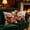 B, variant on Christmas Pillow Covers 18x18 Set of 4, Rustic Santa SnowmanTeddy Bear Reindeer Winter Hoilday Decorative Throw Pillow Covers for Home Bedroom Living Room(A)