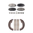 thumbnail image 1 of Transit Auto Front Rear Semi-Metallic Brake Pads and Drum Shoes Kit for Car Toyota Corolla Scion xD KFN-100025, 1 of 11