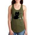 thumbnail image 1 of Eat It. Kitten W Mouse Racerback Tank Women -Smartprints Designs, Female XX-Large, 1 of 4