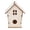 C/4.33"×3.54"/1 Pc, variant on Natural Wooden Bird House,DIY Bird Feeder Houses Unfinished Birdhouse Decorative,Weatherproof Birdhouse for Decorative Garden Accessory for Backyard,Patio & Outdoor Use