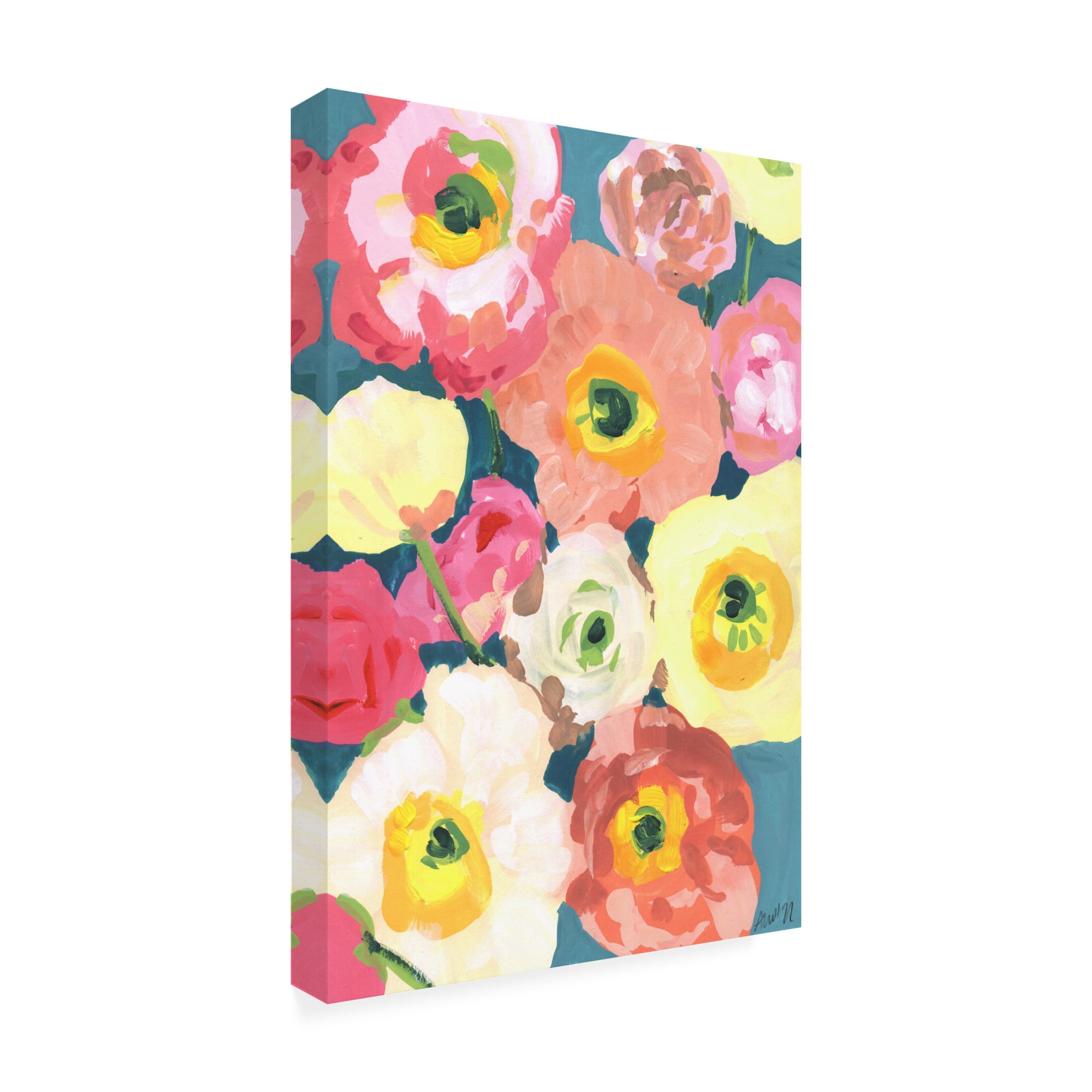 Trademark Fine Art Ania Zwara Icelandic Poppies Canvas Wall Art