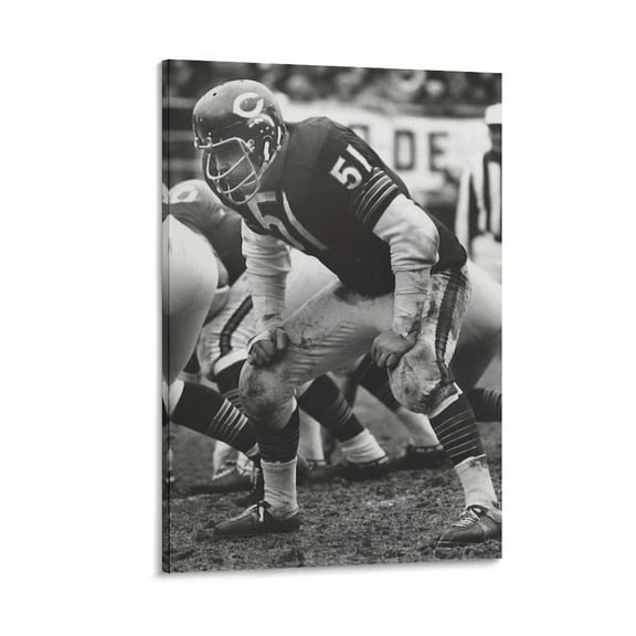 Dick Butkus Poster 5 Poster Decorative Painting Canvas Wall Art Living Room Posters Bedroom Painting 08x12inch(20x30cm)