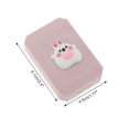 thumbnail image 3 of Unique Bargains 1 Set Contact Lens Case Contact Lens Container Contact Lens Carrier Bunny Pattern 1.77"x2.48"x1.1" Pink, 3 of 5