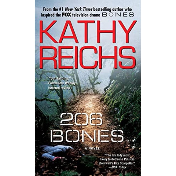Pre-Owned 206 Bones: A Novel (12) (A Temperance Brennan Novel), 9781416525677, 141652567X, Paperback, First Edition edition
