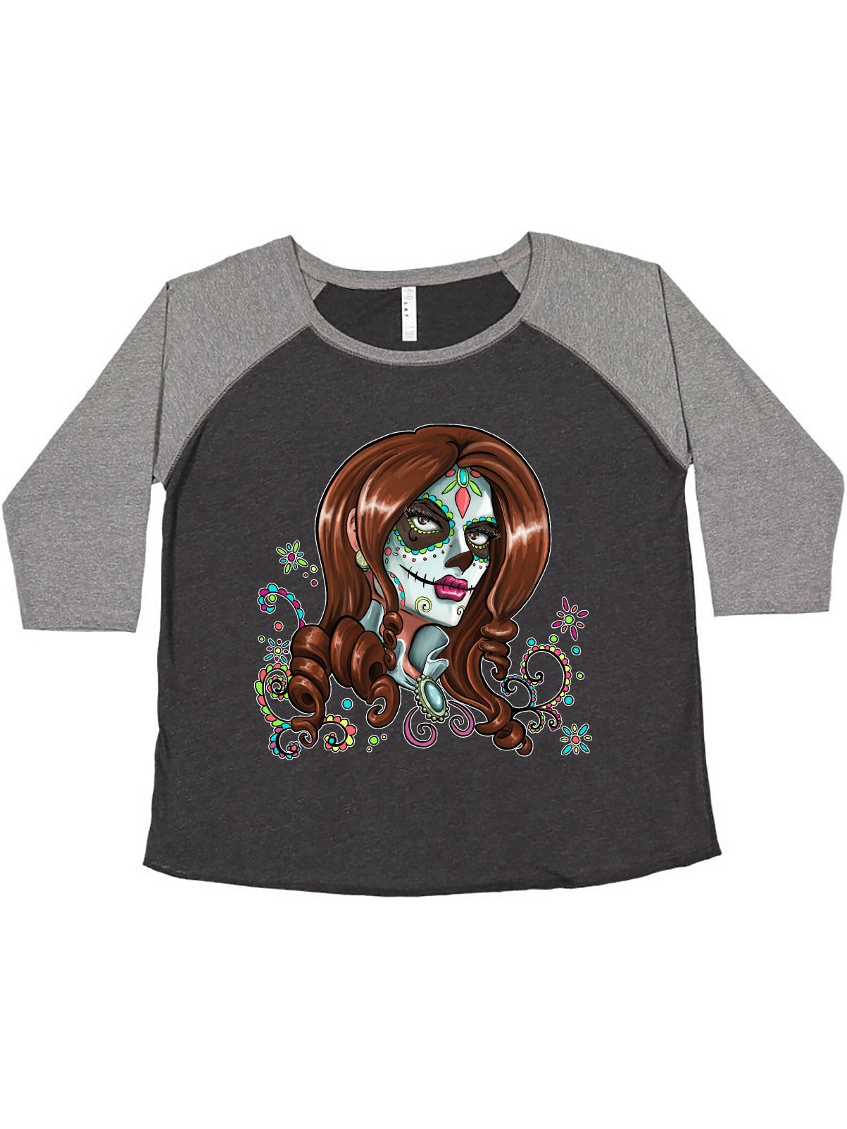 day of the dead t shirt plus size