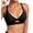 Black, variant on SHARICCA Women's Sport Bra High Impact Racerback Fitness Workout Wireless Yoga Bra