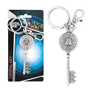 Metal Key Chain - Ready Player One - Crystal Key Pewter New 47062