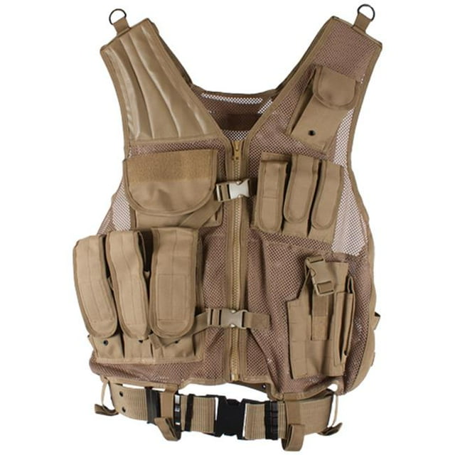 Big & Tall Mach 1 Tactical Vest 2XL/3XL (Adjustable)