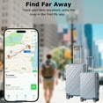 thumbnail image 5 of 2PCS Bluetooth Tracker, Smart Air Tracker, Key Finder and Item Locator Works with Apple Find My (iOS Only), withKey Ring, Tracker Tag for Keys/Luggage/Wallet, etc., 5 of 6
