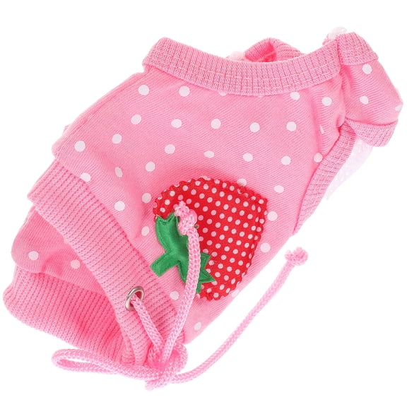 Milisten Pink Dog Physiological Pants for Pet Use Comfortable and Super Absorbent