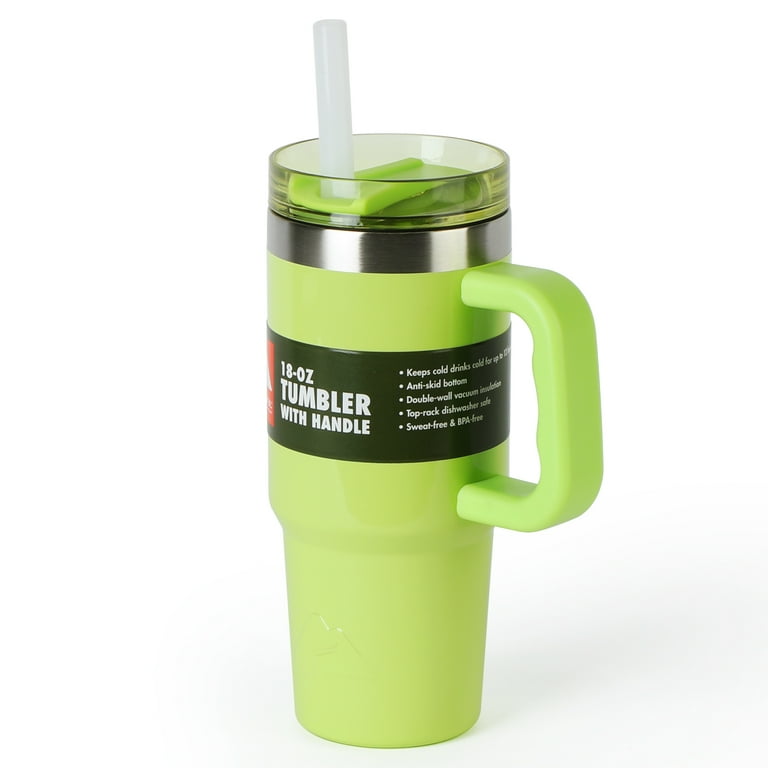 Ozark Trail Insulated Stainless Steel Tumbler with Handle, 18 oz