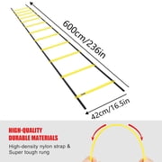 UHIAGREE Agility Ladder Speed Training Equipment,12 Rungs 19.7ft Football Ladder with Carry Bag