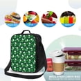 thumbnail image 4 of Zufioo Happy St. Patrick's Day Insulated Lunch Bag,600D Polyester Oxford Fabric, Leakproof & Reusable Lunch Tote, Adjustable Shoulder Strap,Food Freshness Keeper with Utensils, 4 of 7