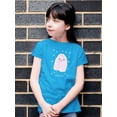 thumbnail image 2 of Spooky Night. Cute Happy Ghost T-Shirt Juniors -Image by Shutterstock,  Small, 2 of 4