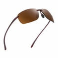 thumbnail image 1 of Gafas de sol deportivas JIM HALO Polarized TR90 sin montura para hombre y mujer, 1 of 9