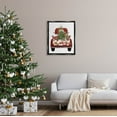 thumbnail image 2 of Stupell Industries Country Truck Christmas Gifts Graphic Art Jet Black Floating Framed Canvas Print Wall Art, Design by Lettered and Lined, 2 of 6