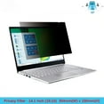 thumbnail image 1 of Privacy Screen Protector Filter For Laptop 14 15.6 12.5 13 16 17 inch Notebook PC Computer Anti-spy/peep Matte Film Waterproof 12.5 inch--277x156mm, 1 of 5