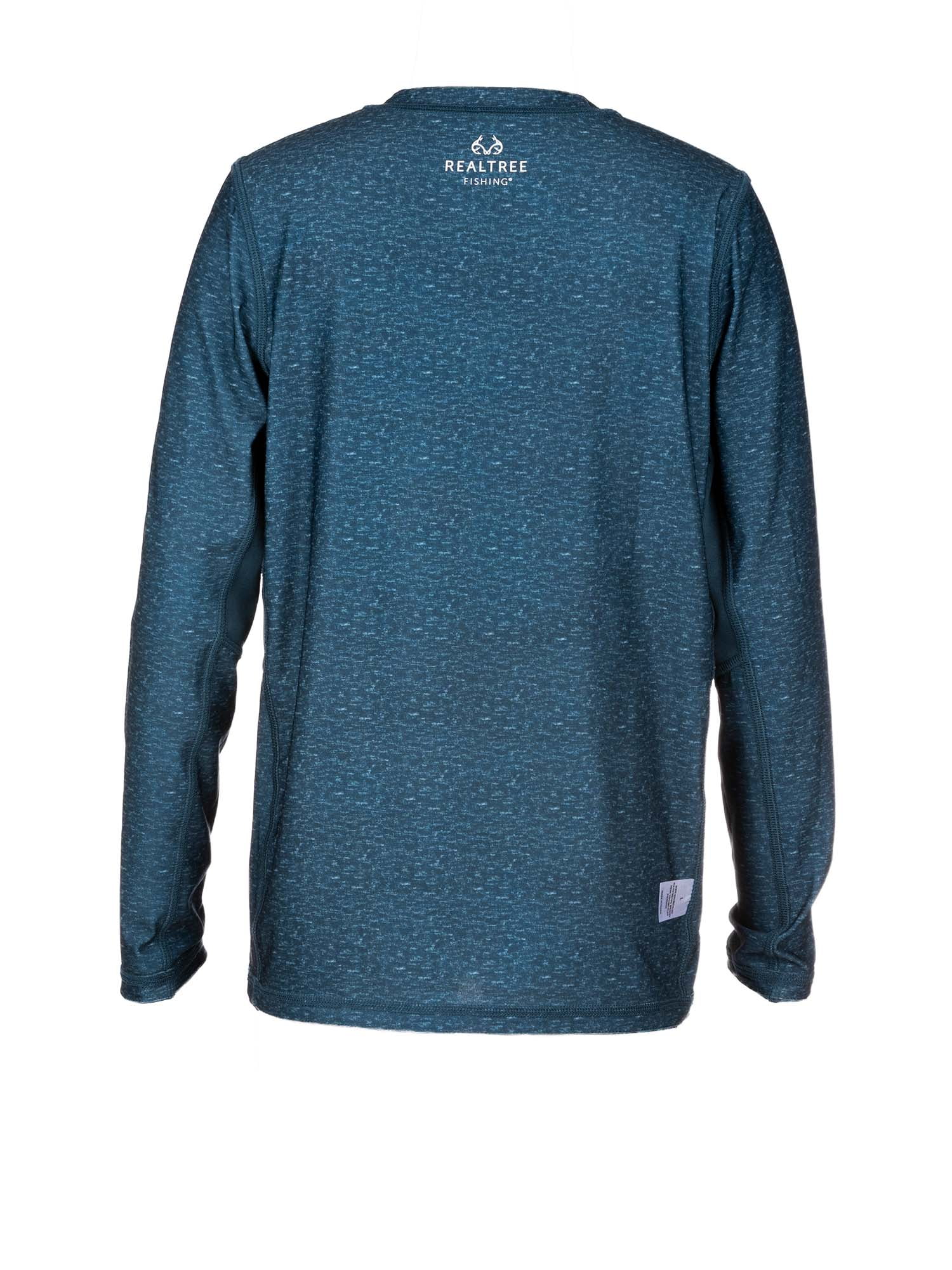 Realtree Aspect Youth Long Sleeve Reversible Fishing Shirt