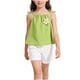 thumbnail image 1 of Conjunto Corto Casual para las Niñas Camisola sin Mangas con Pantalones Elásticos de Cintura Cómodo de Dos Piezas, 1 of 6