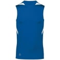 thumbnail image 3 of Holloway Sportswear XL PR Max Compression Jersey Royal/White 221037, 3 of 5