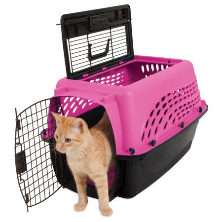 Petmate Jackson Galaxy 2 Door Top Load Kennel 24 Berried